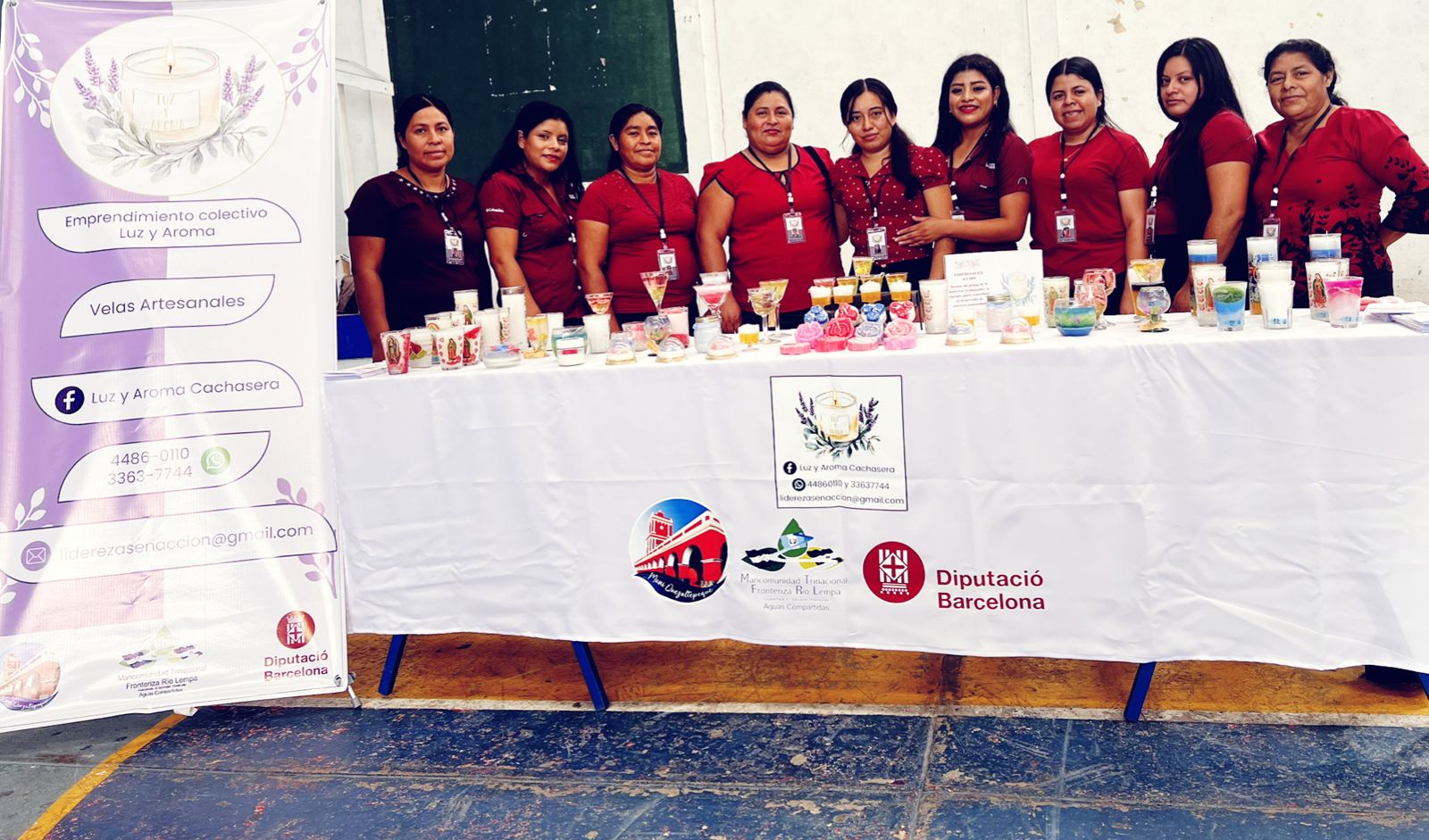LA MANCOMUNIDAD TRINACIONAL FRONTERIZA RIO LEMPA Y LA MUNICIPALIDAD DE QUEZALTEPEQUE, IMPULSAN EMRENDIMIENTO COLECTIVO PARA LA ELABORACIÓN DE VELAS ARTESANALES, EN EL MARCO DEL PROYECTO “MUJERES EMPODERANDO MUJERES”. 